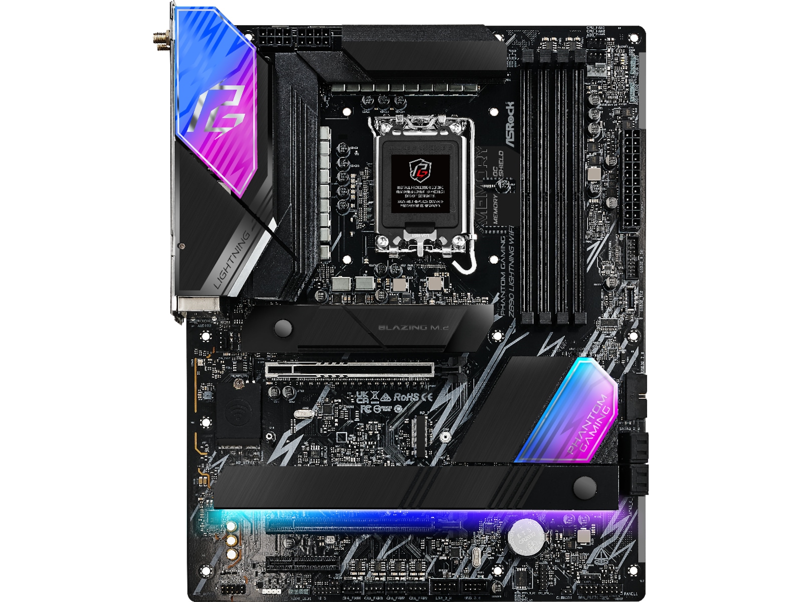 ASRock Z890 LIGHTNING WIFI Hovedkort Intel Socket
