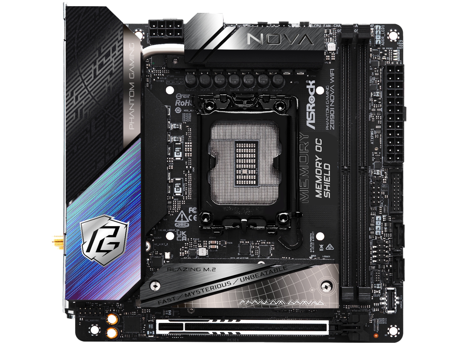 ASRock Z890I NOVA WIFI Hovedkort Intel Socket