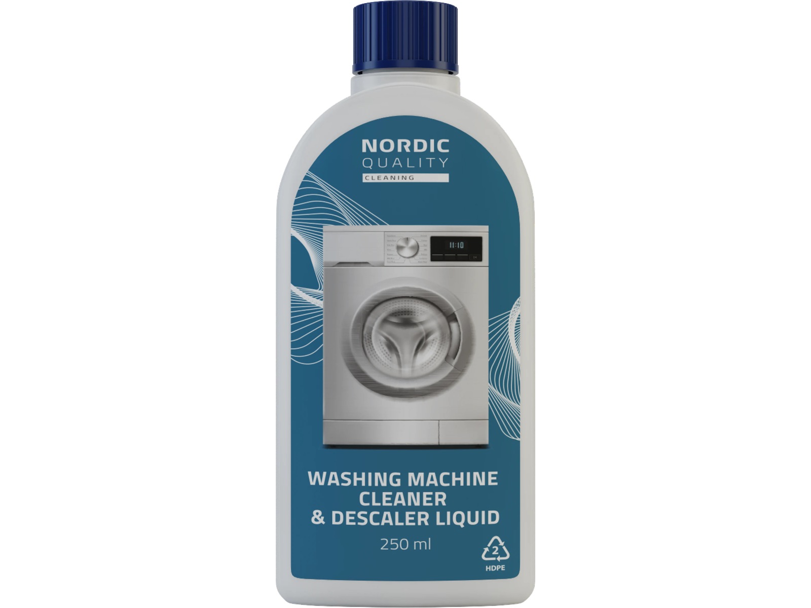 Nordic Quality Rengjøringsvæske for vaskemaskiner 250ml Tilbehør til vaskemaskin og tørketrommel