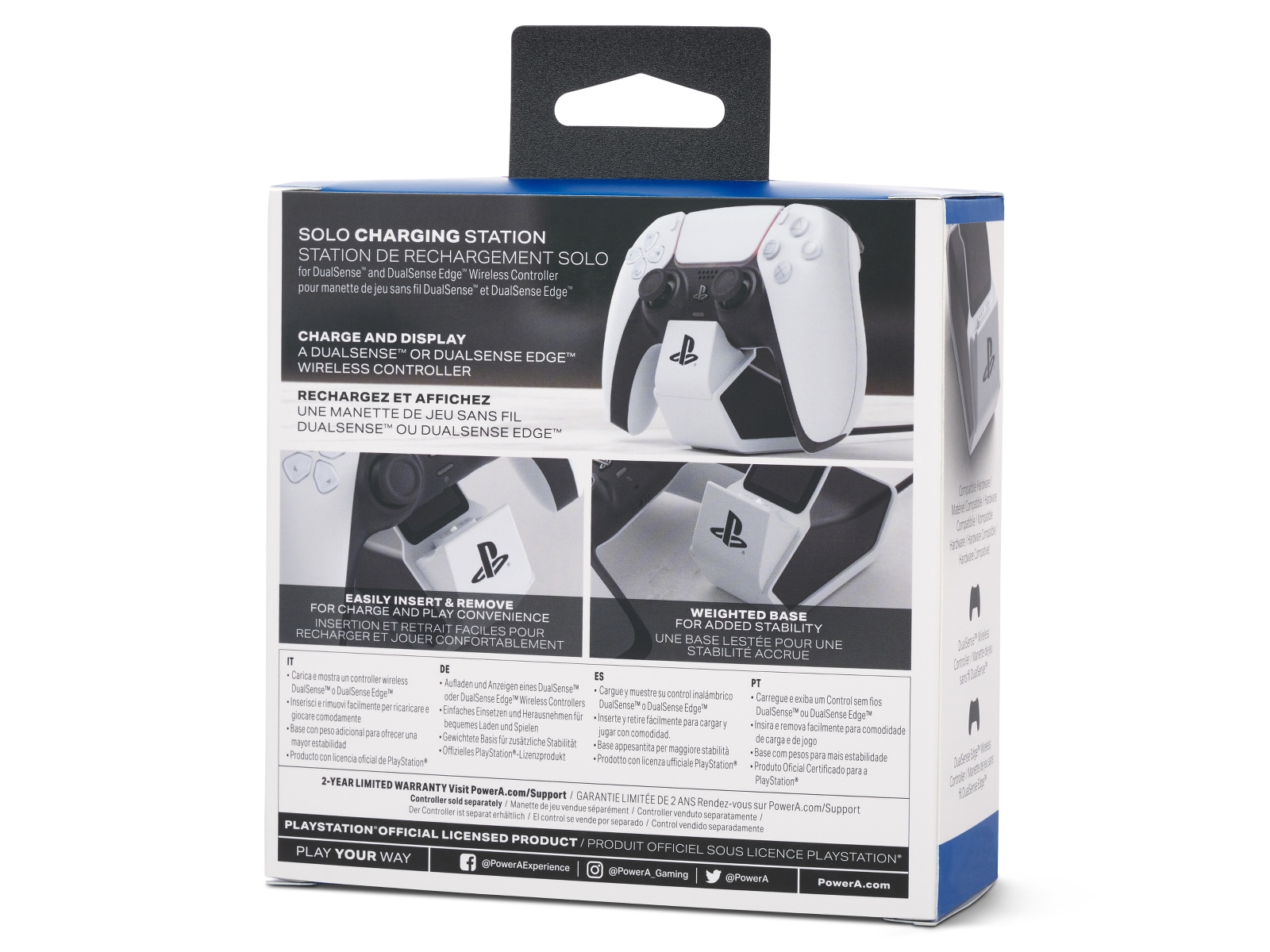 PowerA DualSense Solo Charging Station Tilbehør til spillkonsoller