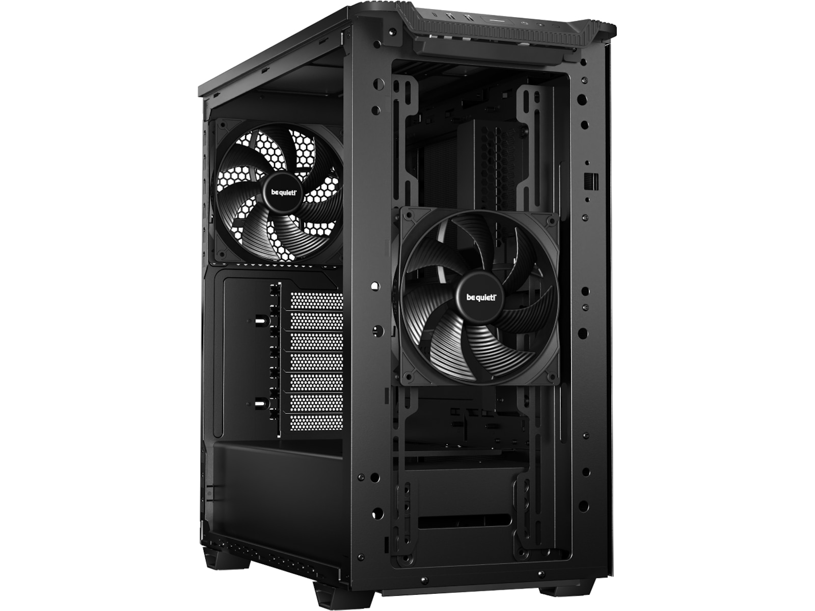 be quiet! PURE BASE 501 Airflow Black Mid Tower (sort) Midi tower