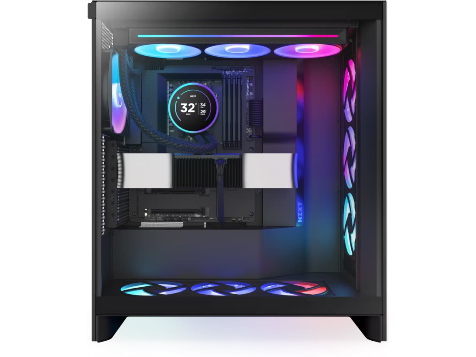 NZXT Kraken 360 Elite V2 2024 RGB Kjøler (sort) CPU - Vannkjøling