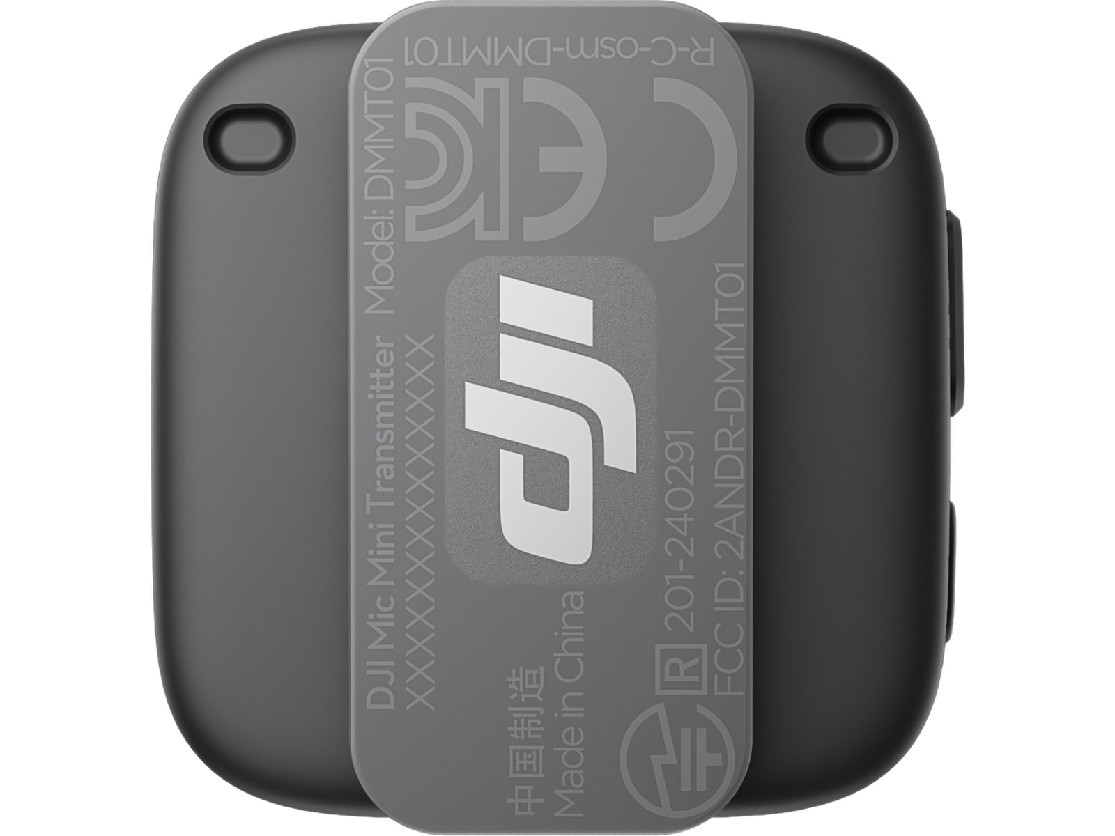 DJI Mic Mini sender (Infinity Black) Streaming tilbehør