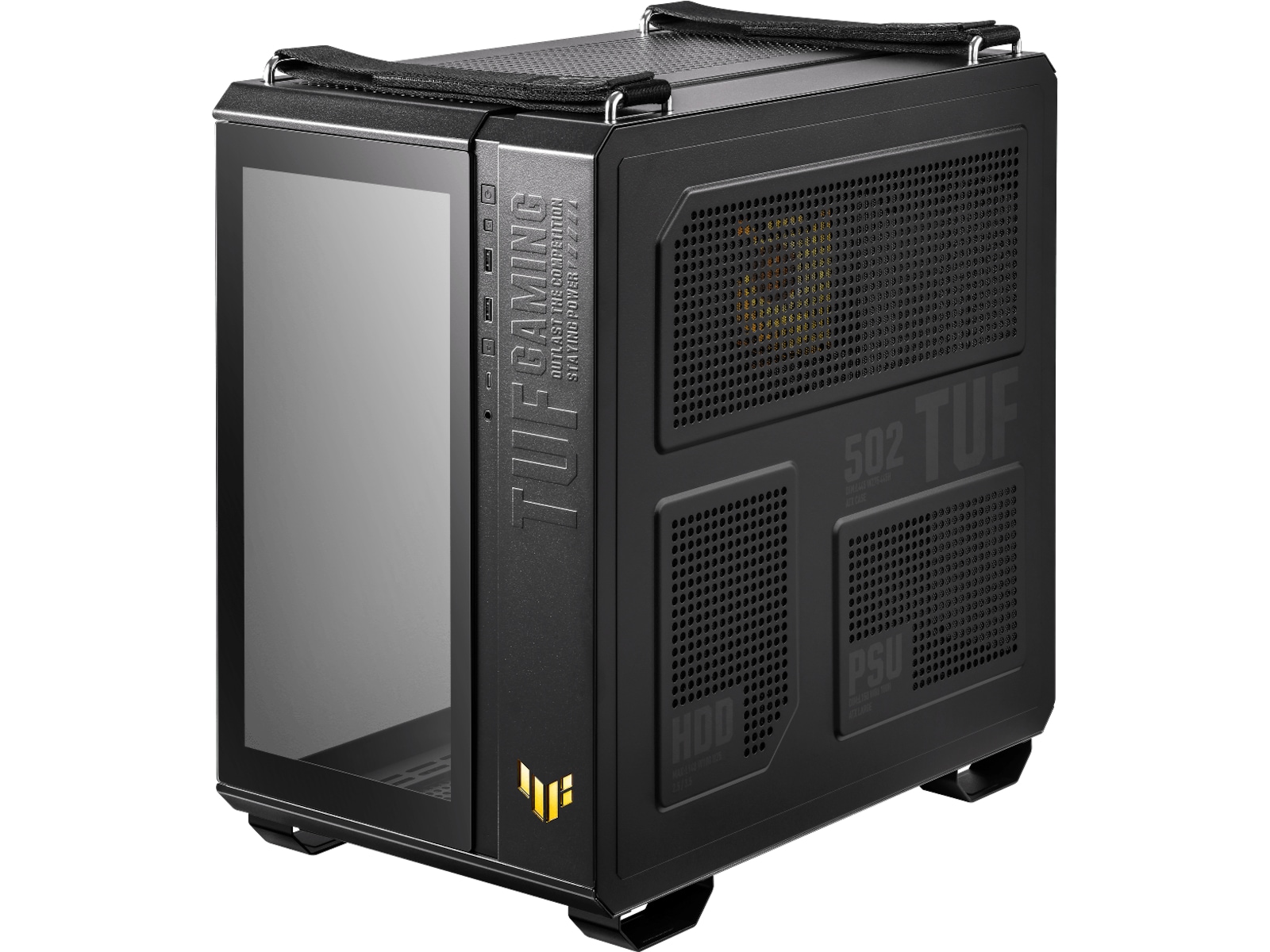 Asus TUF Gaming GT502 Plus TG ARGB Mid Tower (sort) Midi tower