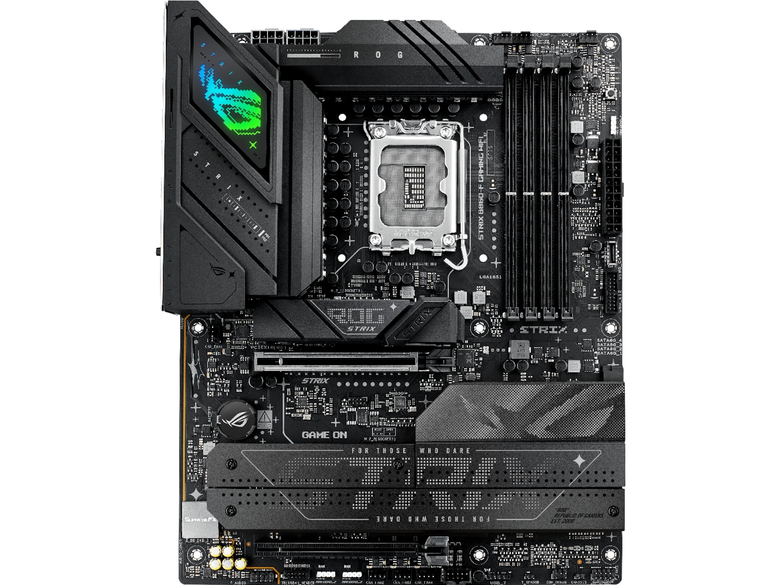 ASUS ROG STRIX B860-F GAMING WIFI Hovedkort Intel Socket