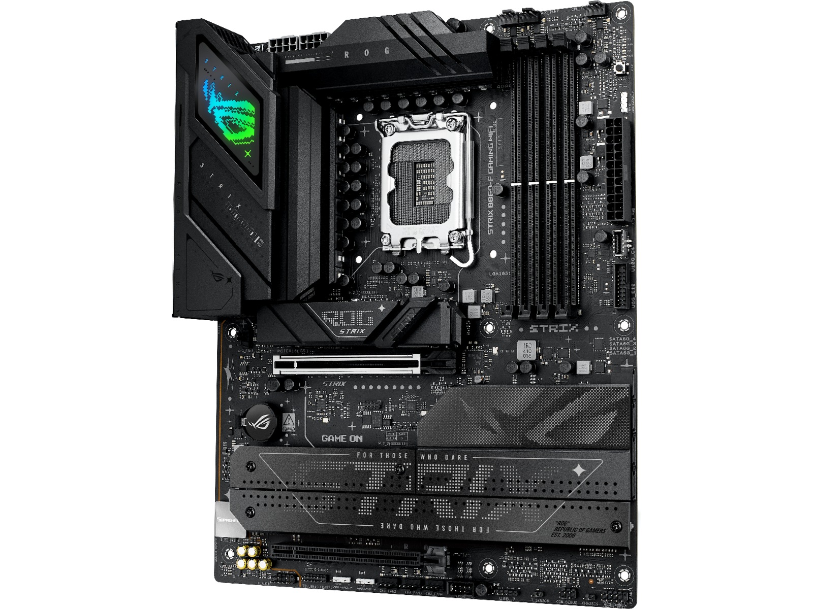 ASUS ROG STRIX B860-F GAMING WIFI Hovedkort Intel Socket