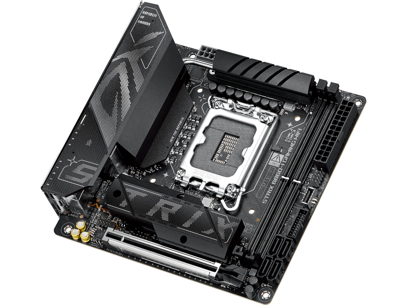 ASUS ROG STRIX B860-I GAMING WIFI Hovedkort Intel Socket