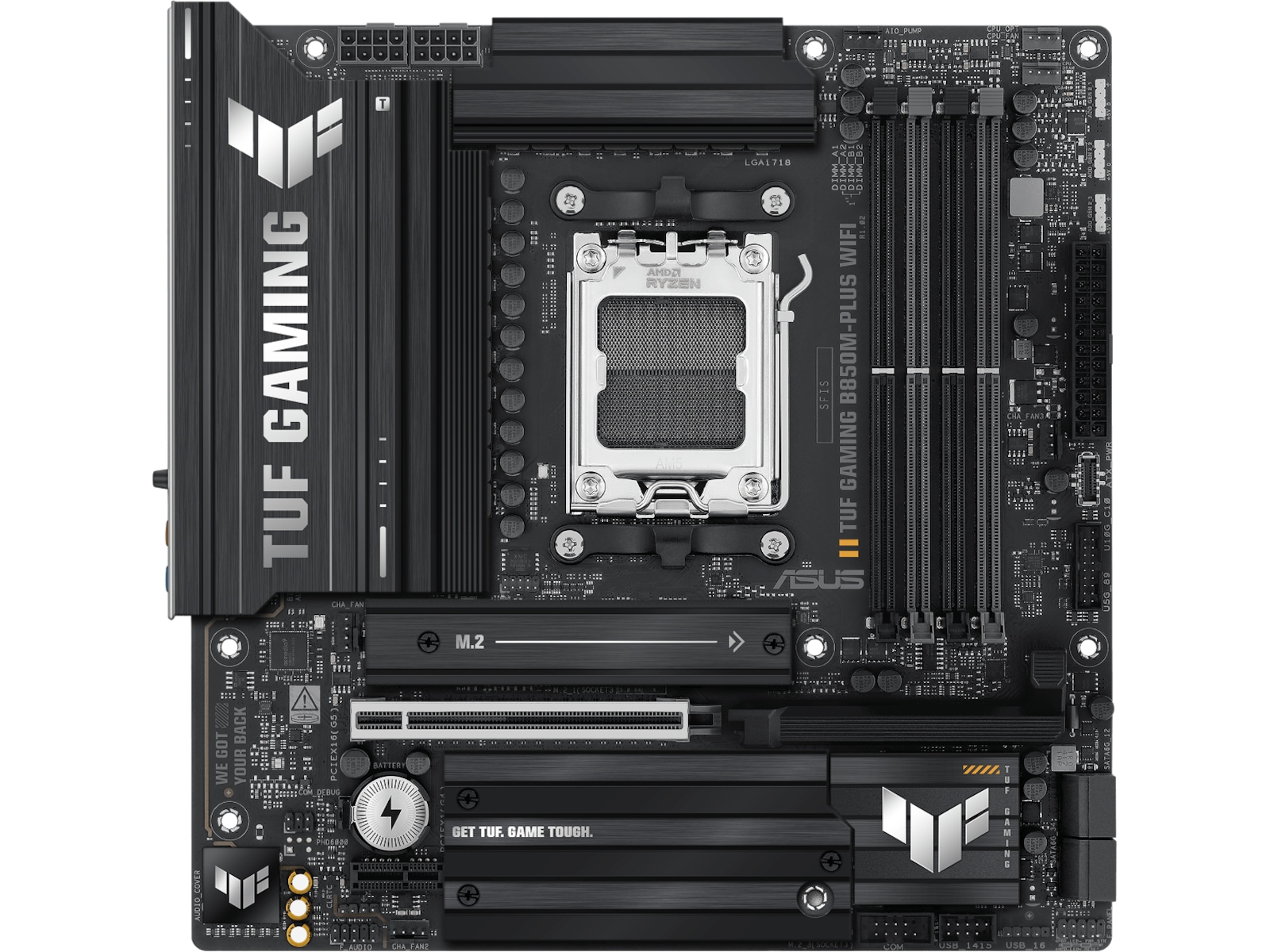 ASUS TUF GAMING B850M-PLUS WIFI Hovedkort AMD Socket