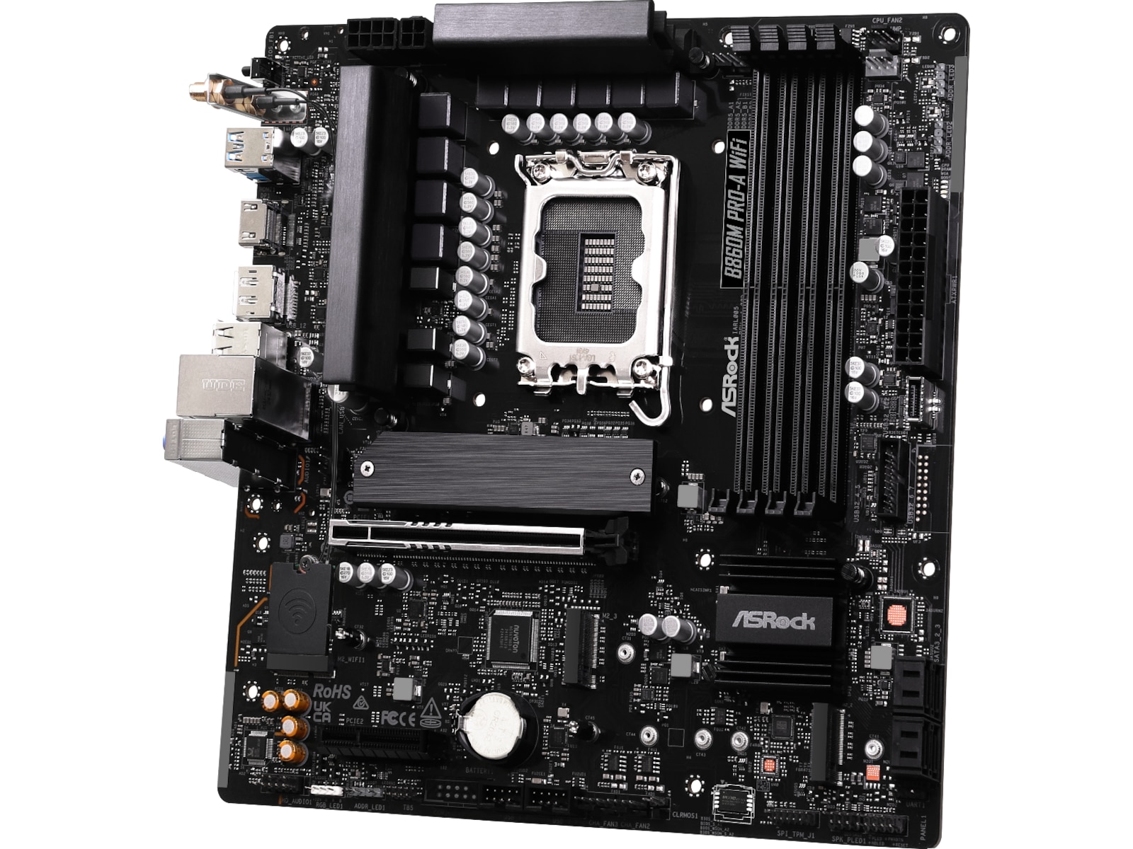 ASRock B860M Pro-A WiFi Hovedkort Intel Socket