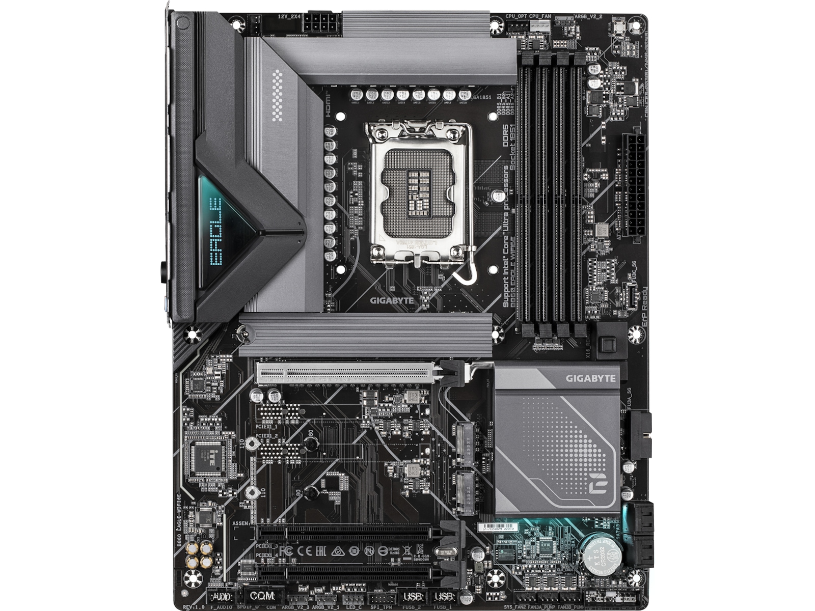 GIGABYTE B860 EAGLE WIFI6E Hovedkort Intel Socket
