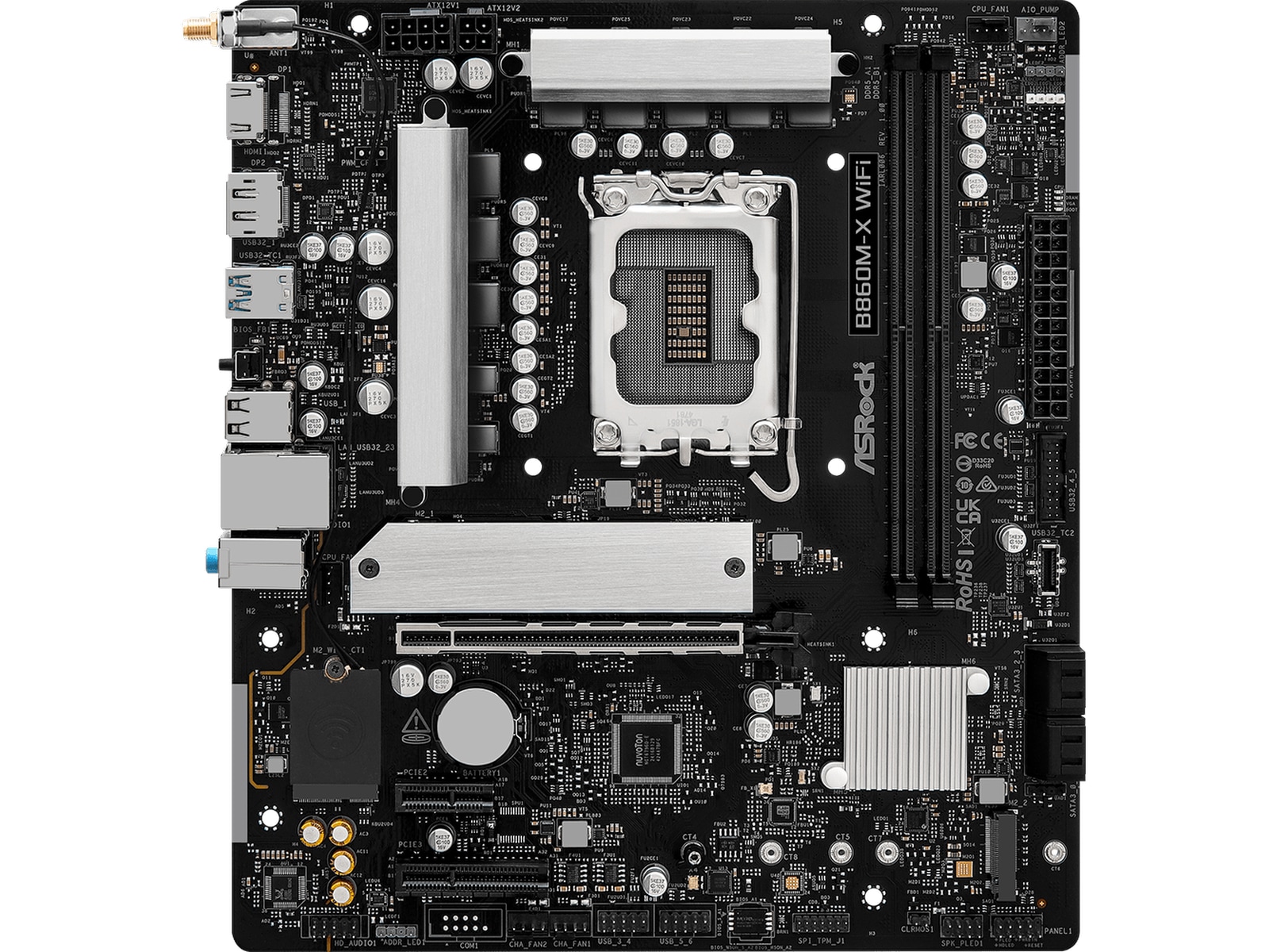 ASRock B860M-X WiFi Hovedkort Intel Socket