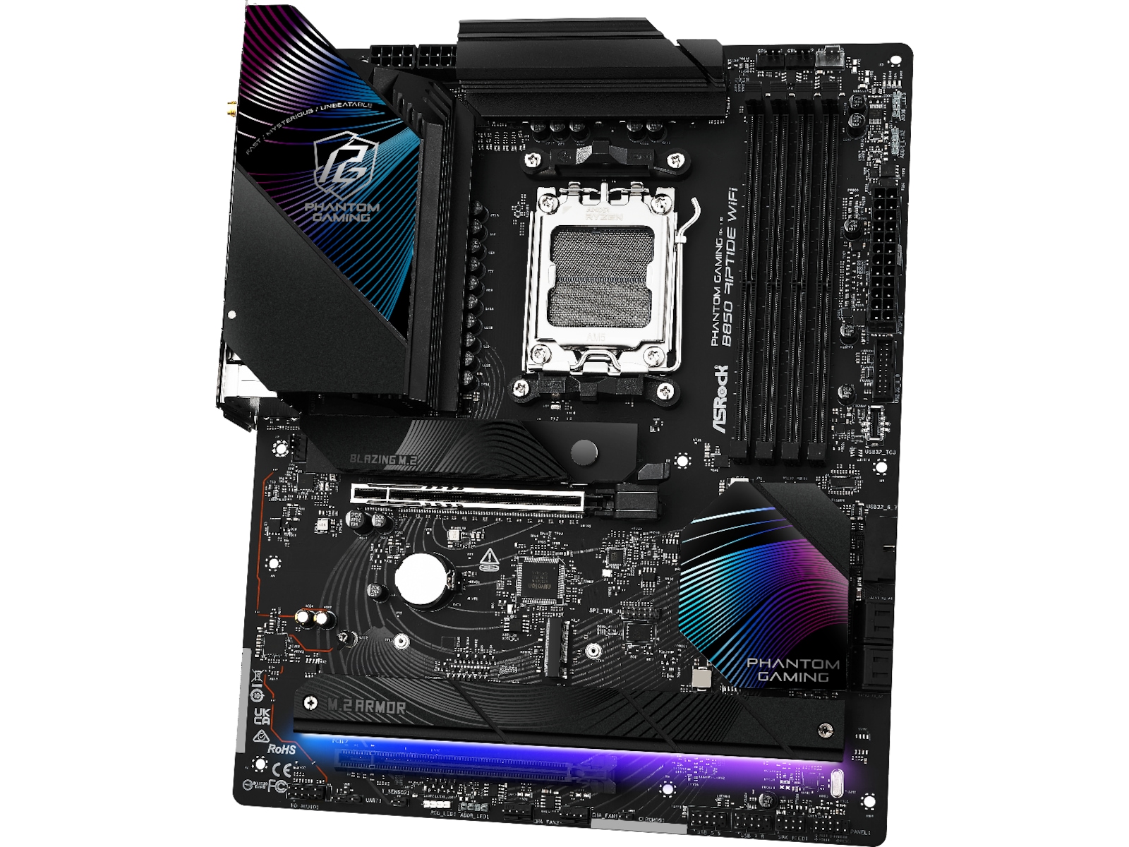 ASRock B850 Riptide WiFi Hovedkort AMD Socket