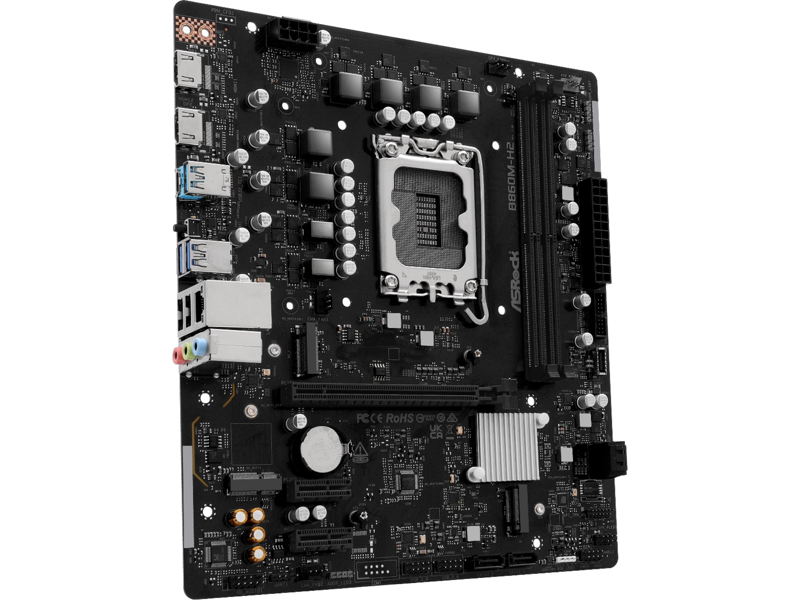 ASRock B860M-H2 Hovedkort Intel Socket