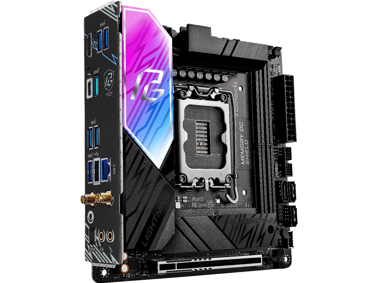 ASRock B860I Lightning WiFi Hovedkort Intel Socket