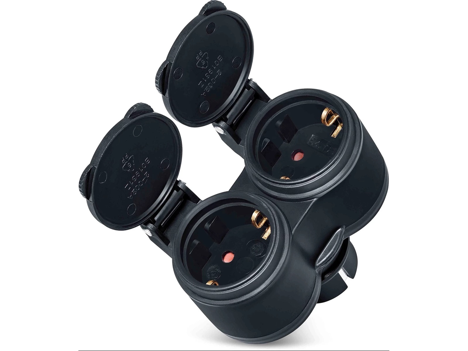 Andersson Splitter Plug strømforgrener Skjøtekabel & forgrener