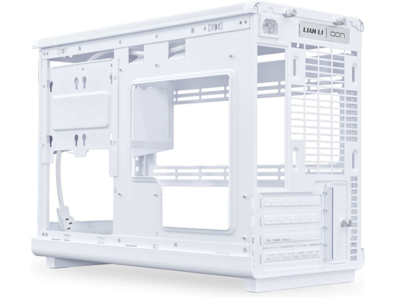 Lian Li A3- mATX-WD (hvit/beech) Midi tower
