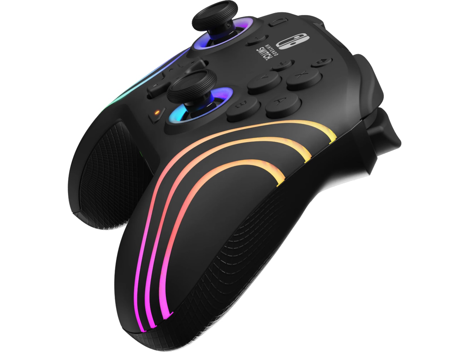 PDP Afterglow Wave Nintendo Switch kontroller (sort) Tilbehør til spillkonsoller