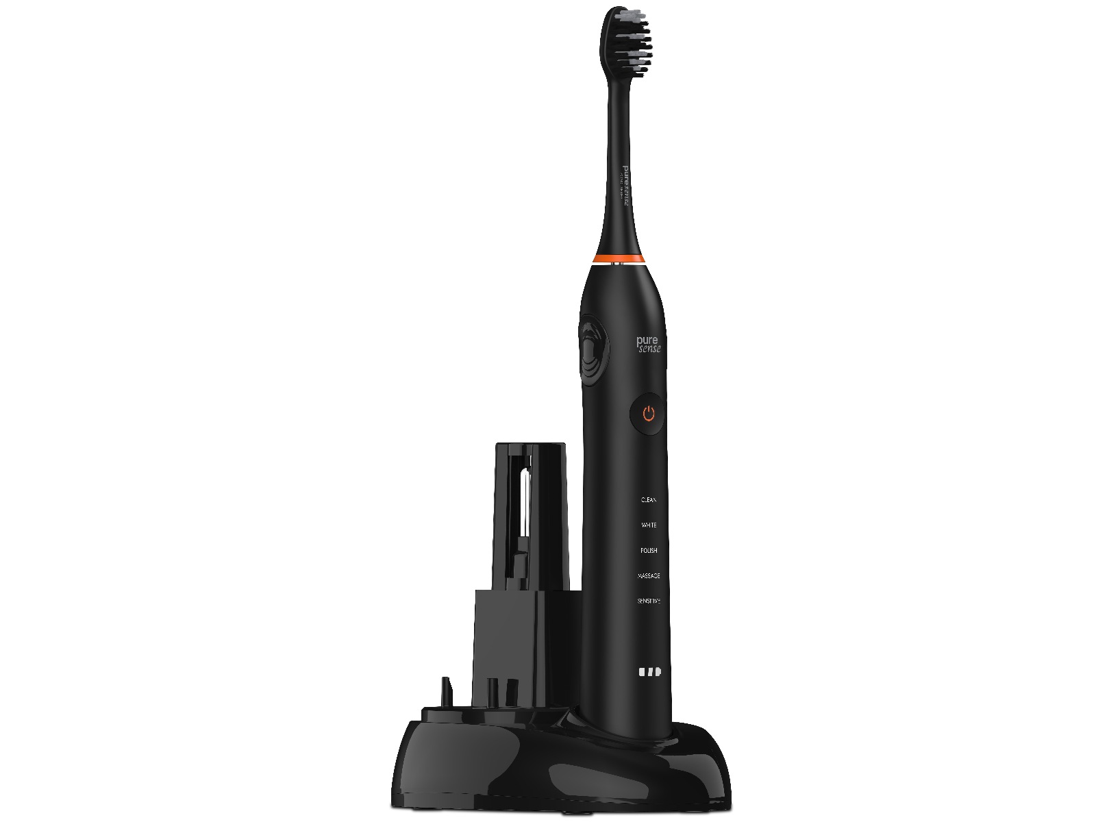 Puresense Dental C Sonic Enhanced Bundle (sort) Elektriske tannbørster