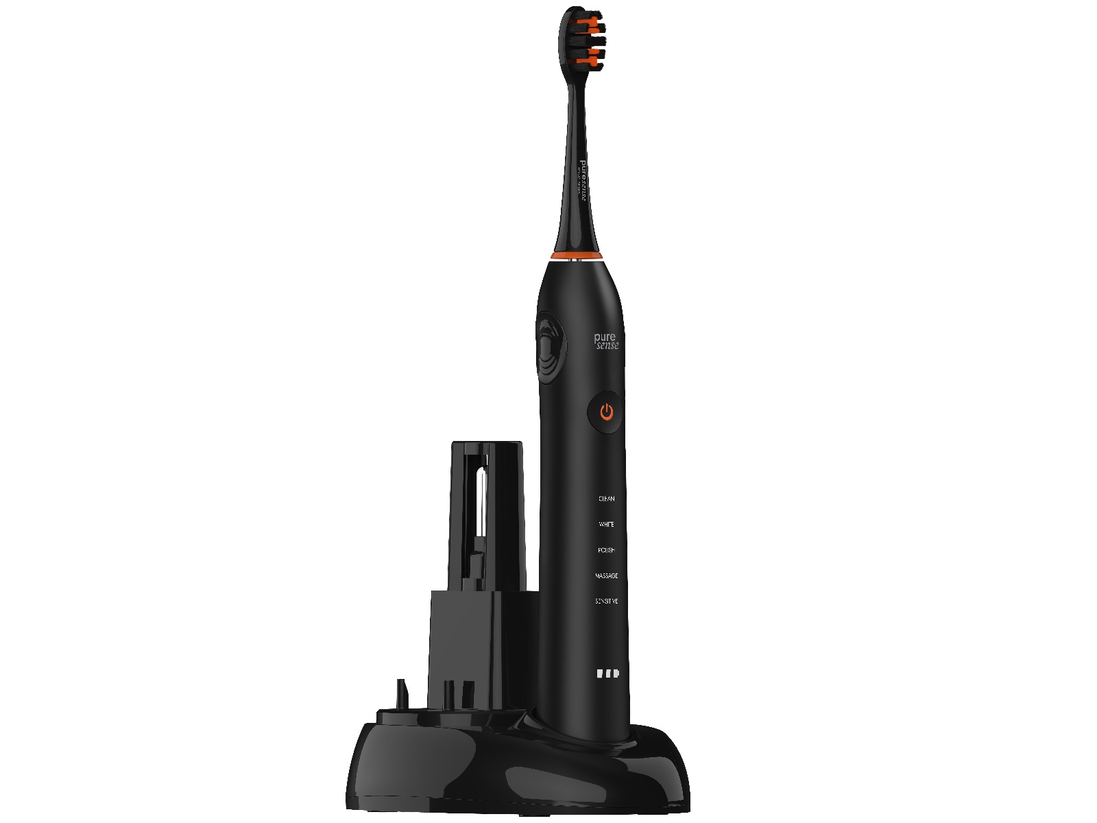 Puresense Dental C Sonic Brilliant Bundle (sort) Elektriske tannbørster