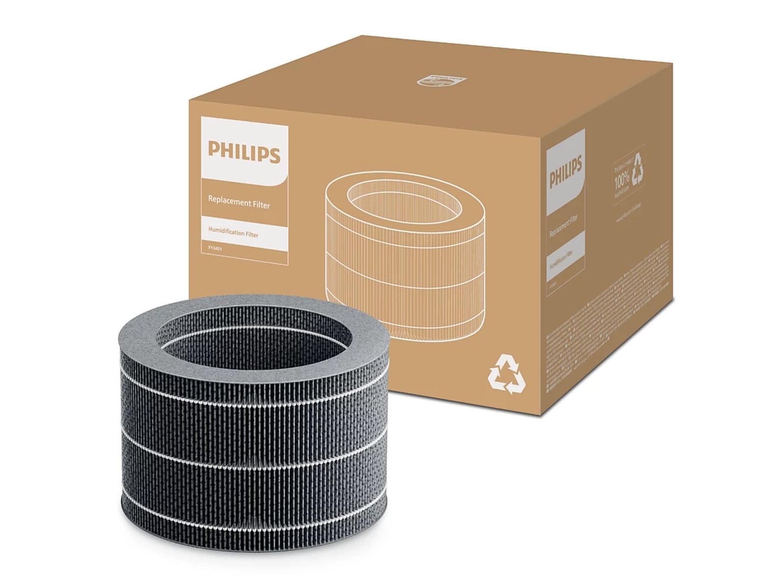 Philips PureProtect Water 3400 Series Befuktningsfilter Luftrensere