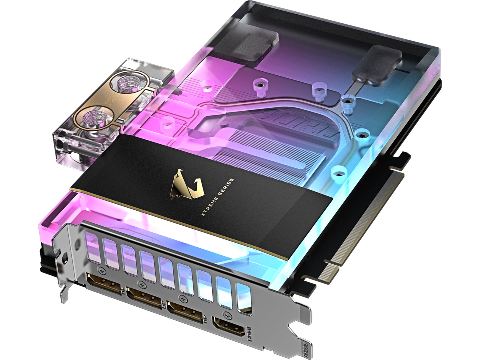 Gigabyte Aorus GeForce RTX 5080 XTREME WATERFORCE WB Skjermkort