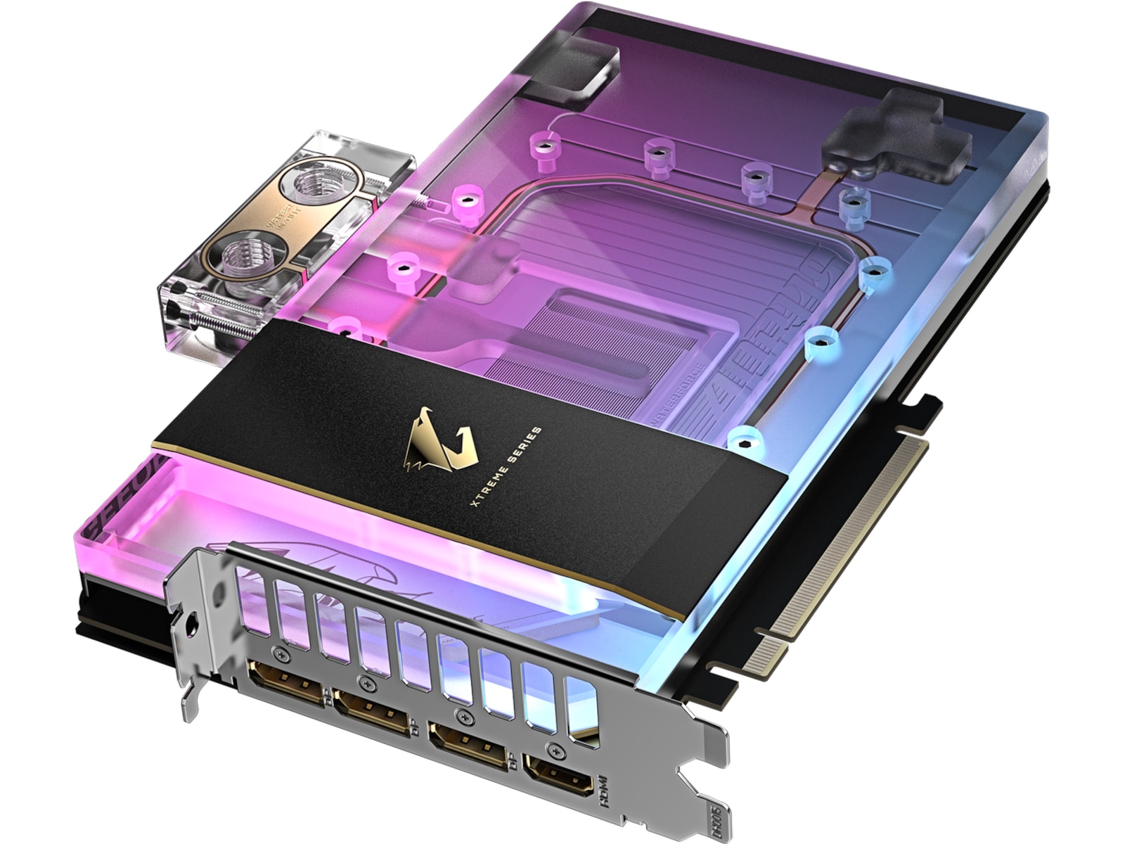 Gigabyte Aorus GeForce RTX 5090 XTREME WATERFORCE WB Skjermkort