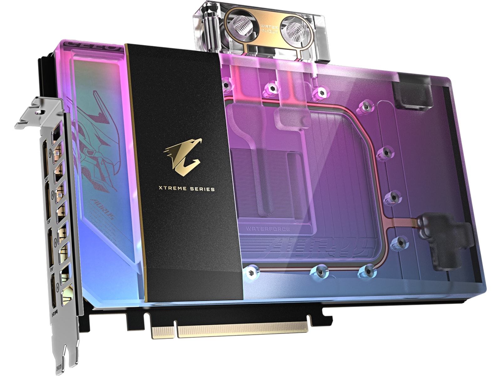 Gigabyte Aorus GeForce RTX 5090 XTREME WATERFORCE WB Skjermkort