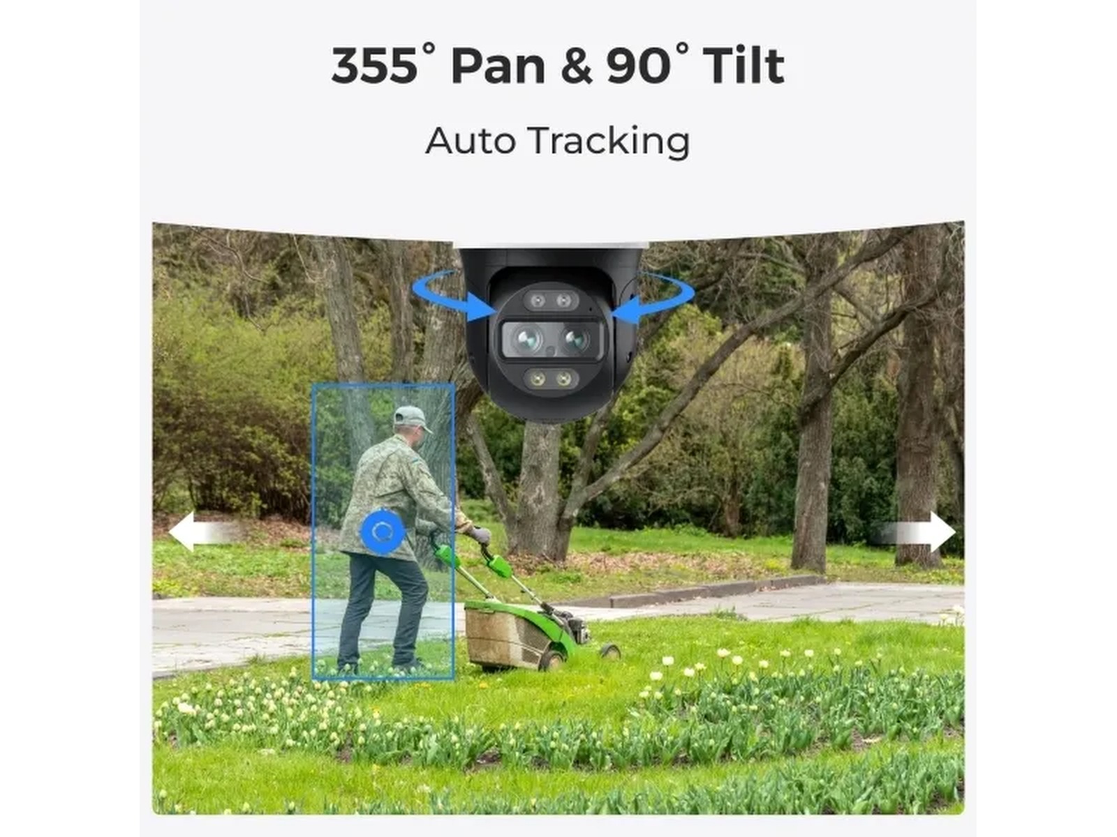 Reolink TrackMix WiFi Overvåkningskamera Overvåkningskameraer