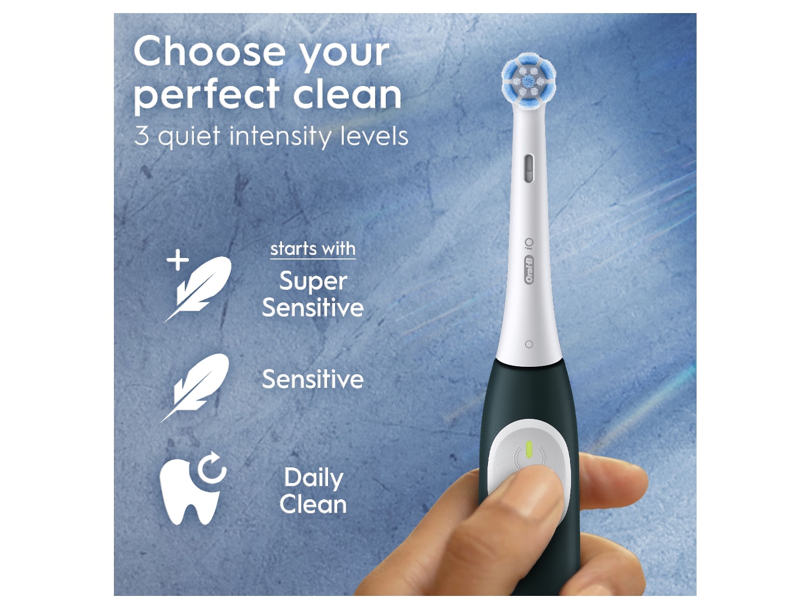 ORAL-B iO2 Series Elektrisk tannbørste (Forest Green) Elektriske tannbørster