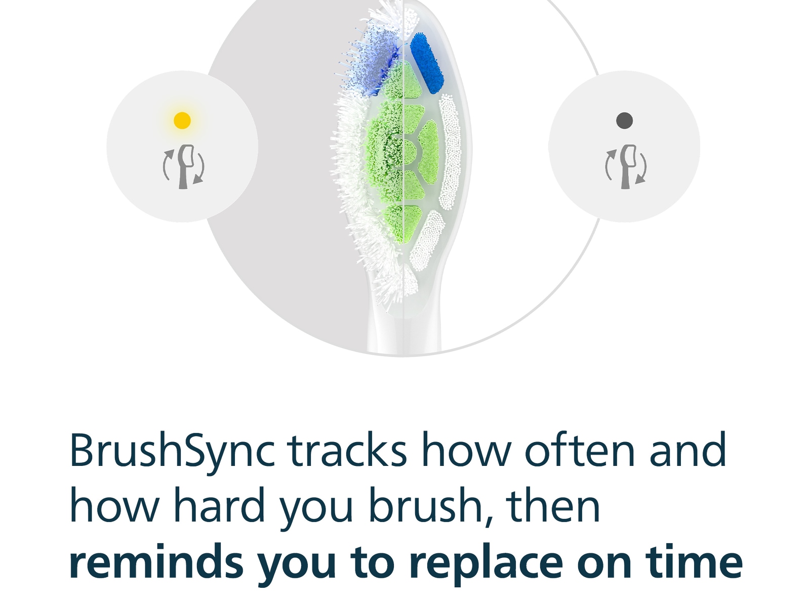 Philips Sonicare W2 Optimal White tannbørstehoder (4 pack, hvit) Tannbørstehoder