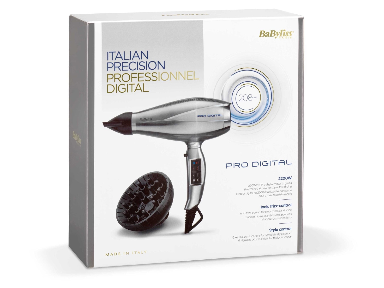 BaByliss 6000E Pro Digital hårføner Hårpleie & styling