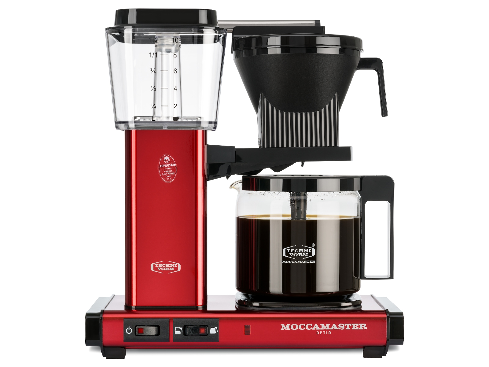 Moccamaster Optio (Red metallic) Kaffetraktere