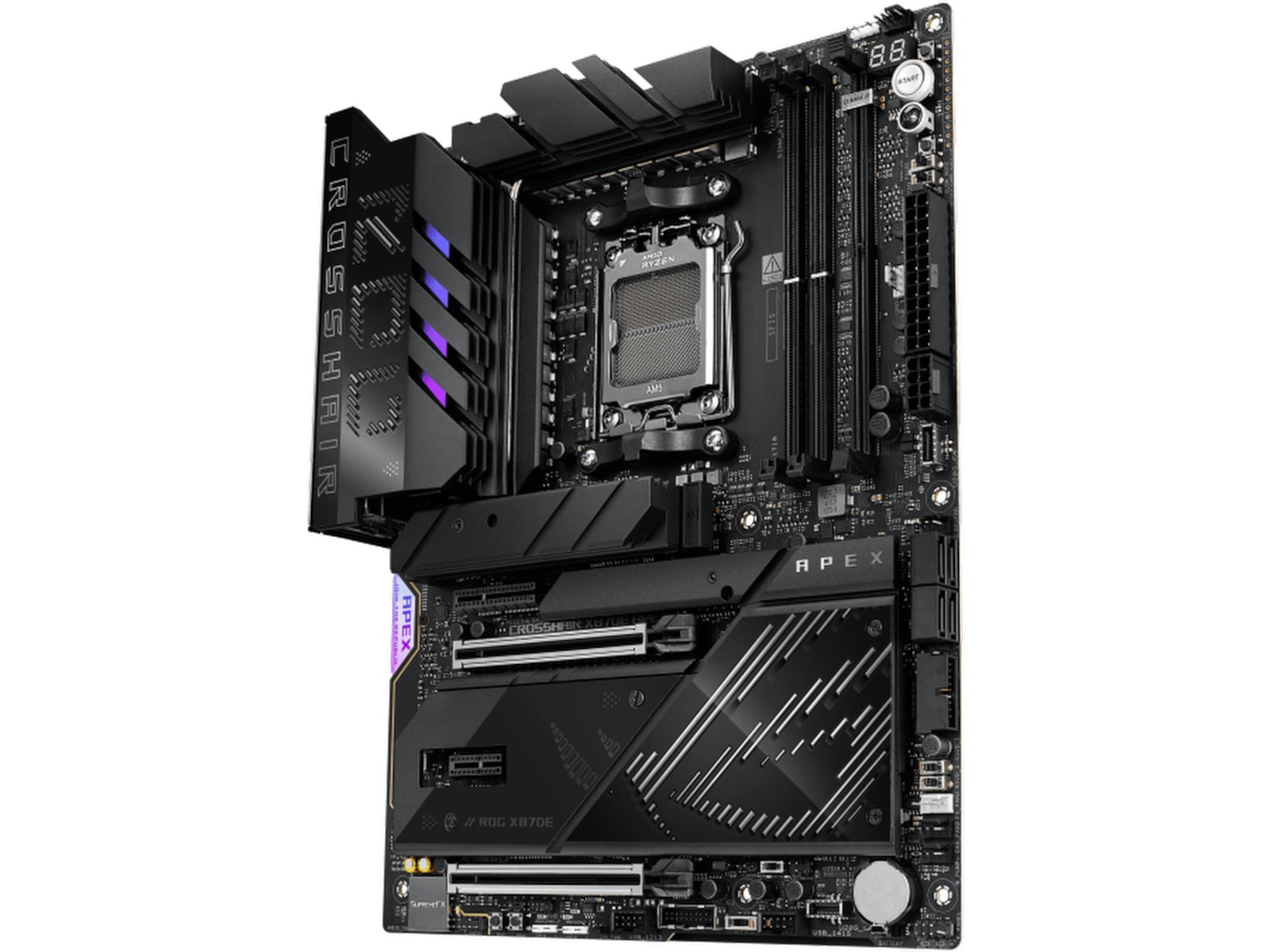 ASUS ROG CROSSHAIR X870E APEX Hovedkort AMD Socket