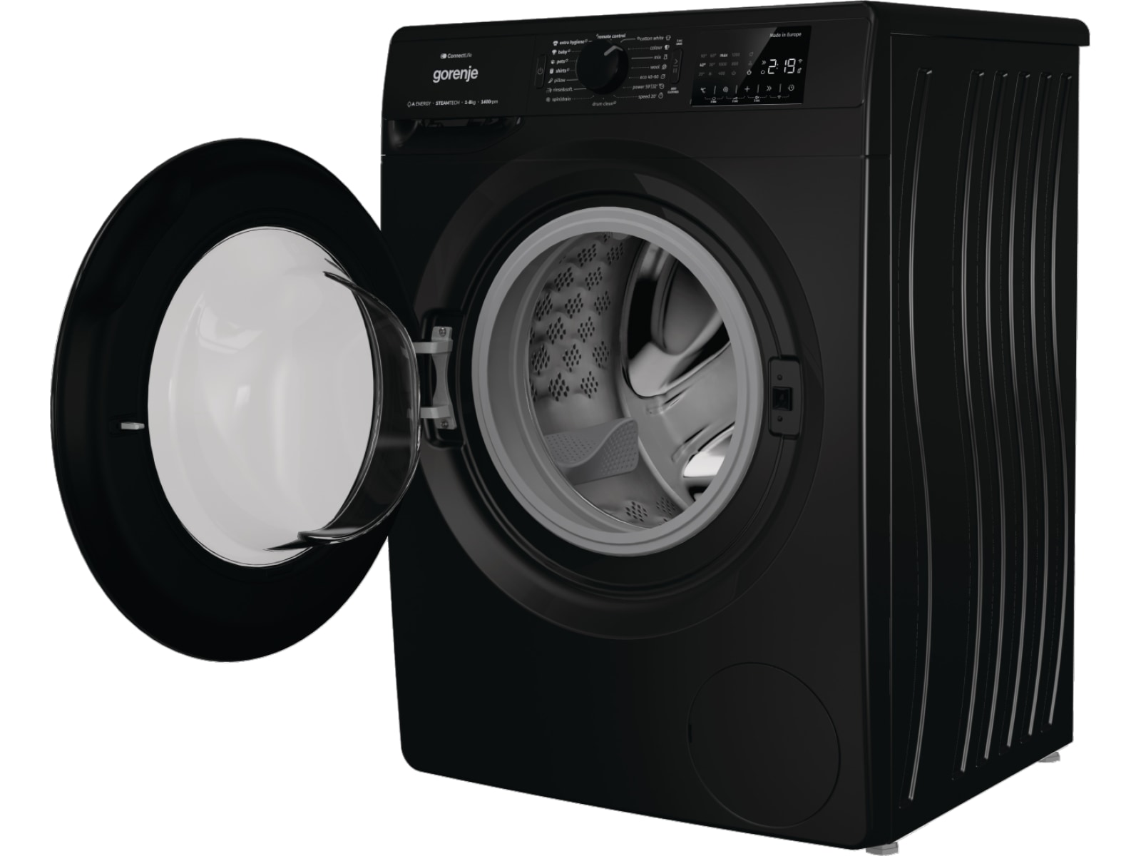 Gorenje WPNEI84A1SW/B Vaskemaskin (sort) -B-Grade Demo vask & tørk