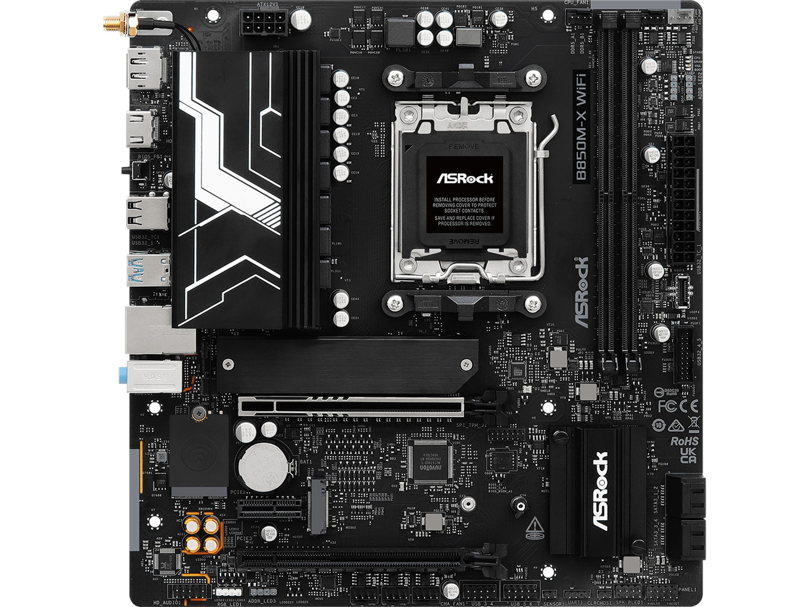 ASRock B850M-X WIFI R2.0 Hovedkort AMD Socket