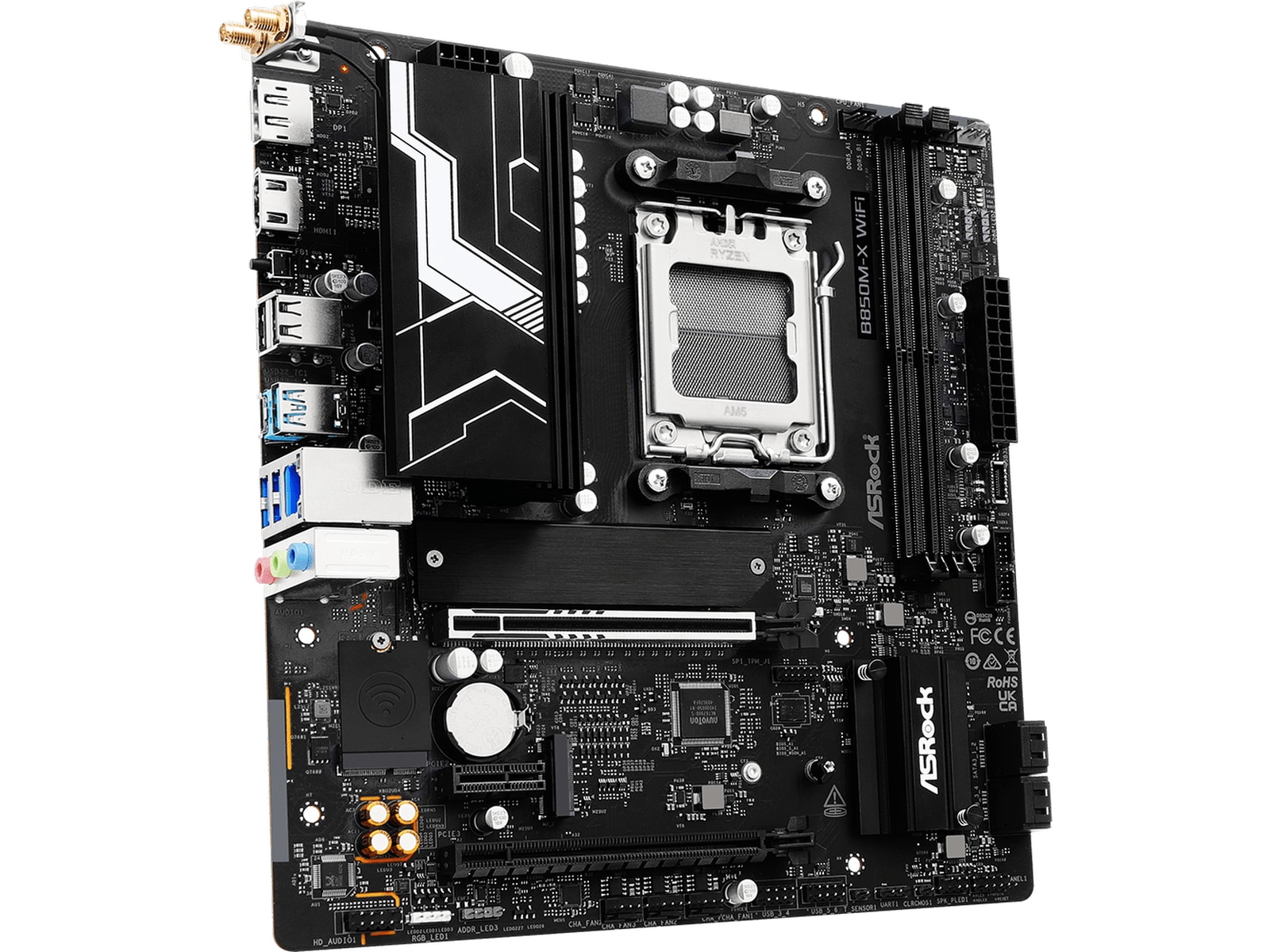 ASRock B850M-X WIFI R2.0 Hovedkort AMD Socket