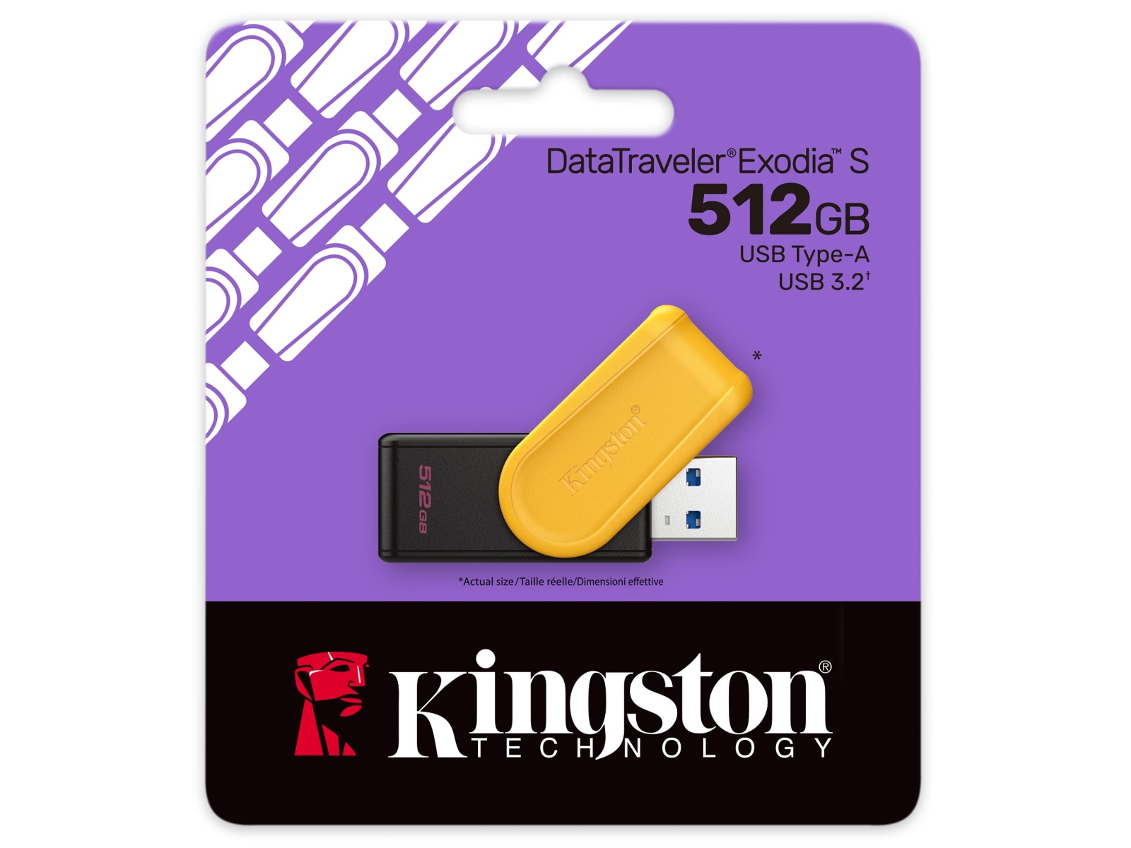 Kingston DataTraveler Exodia S USB Minnepenn 512GB Minnepenn / USB