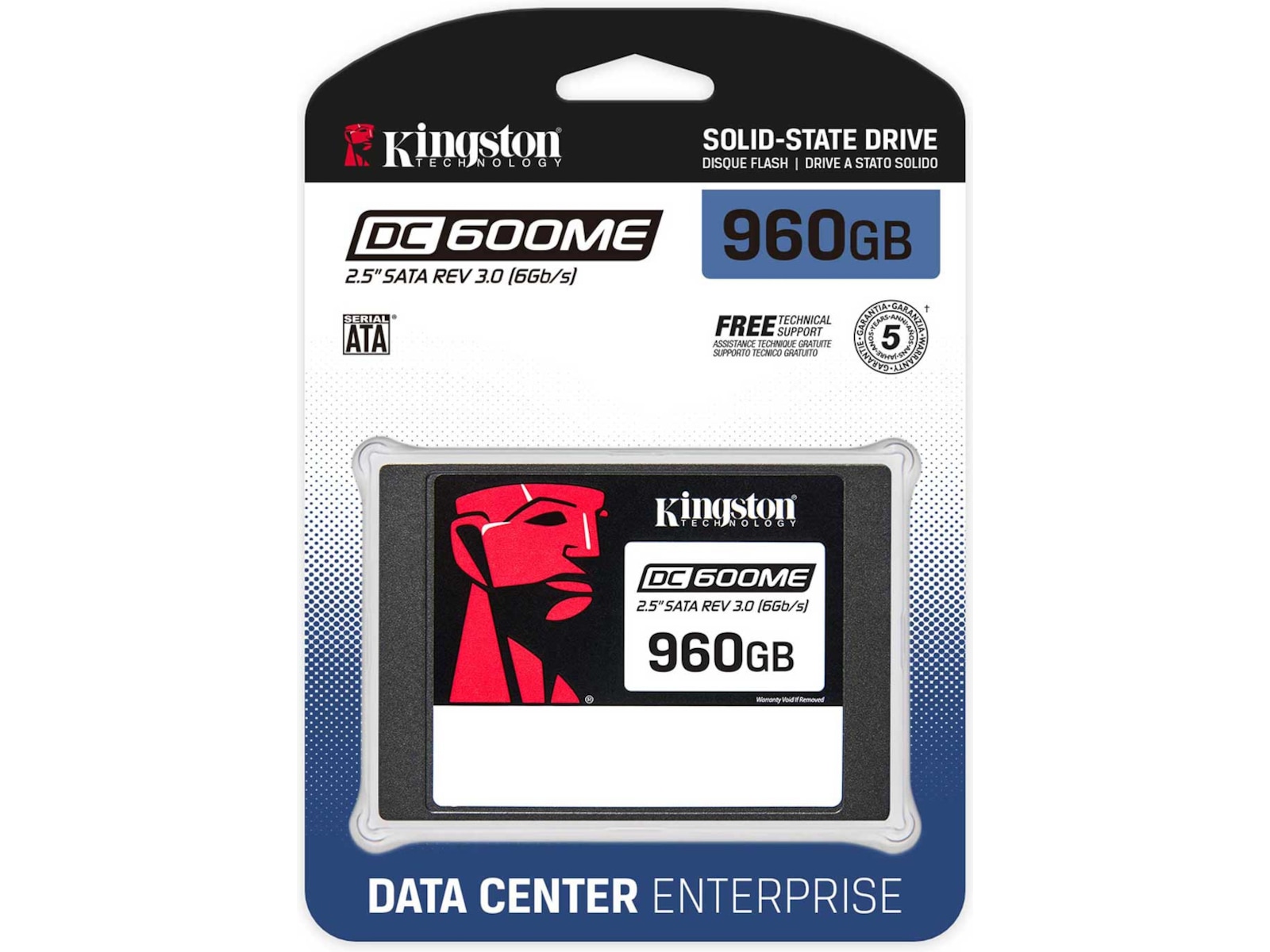 Kingston DC600ME 2.5" SATA 960GB SSD 2.5