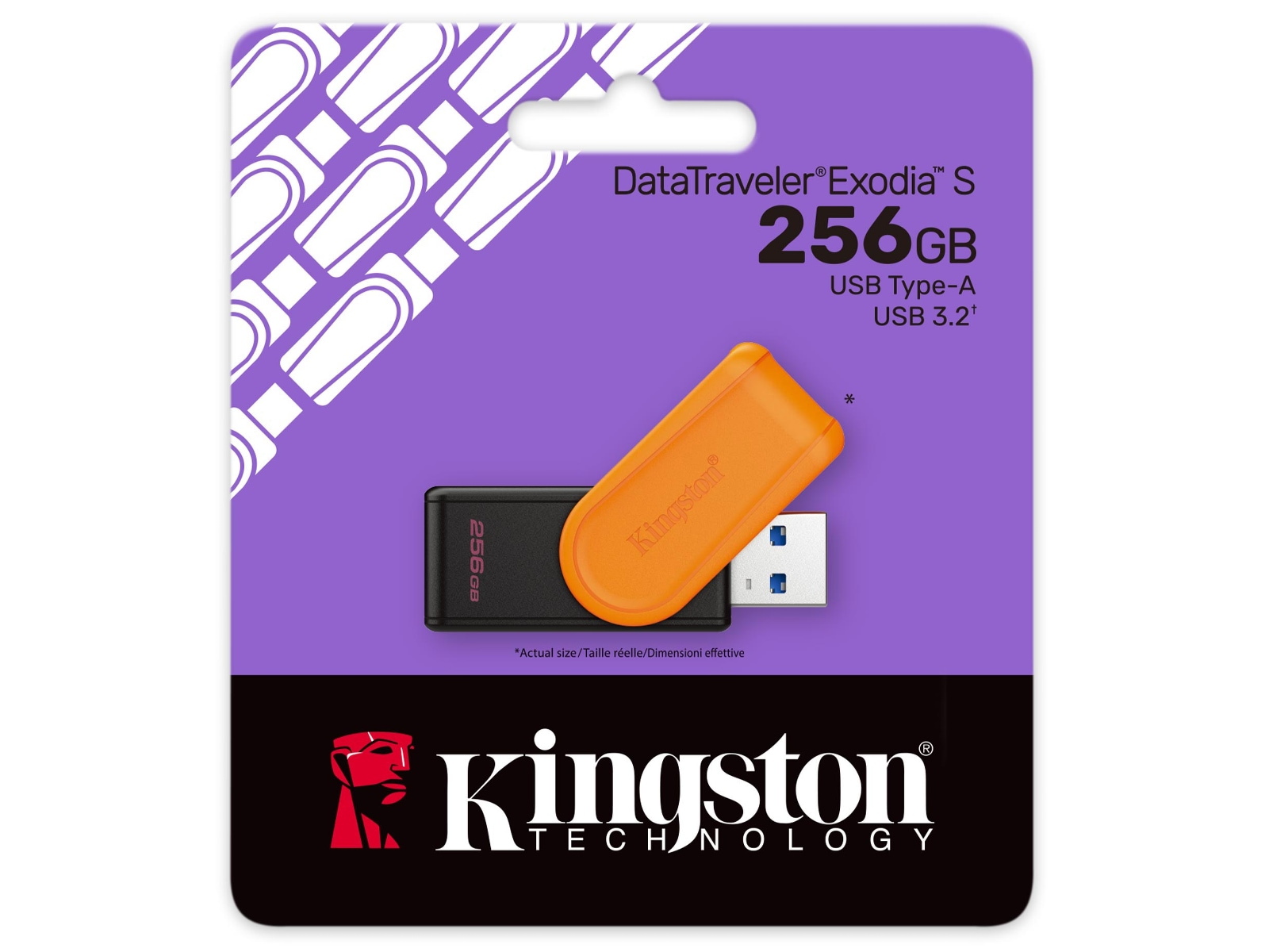 Kingston DataTraveler Exodia S USB Minnepenn 256GB Minnepenn / USB