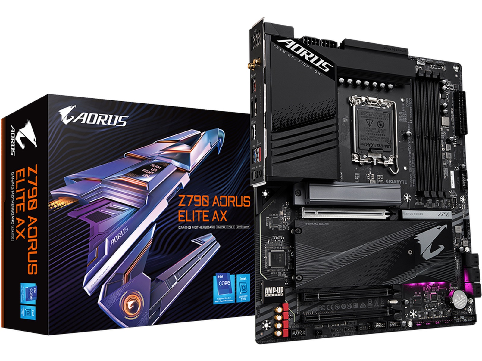 Gigabyte Z790 AORUS ELITE AX Hovedkort Intel Socket