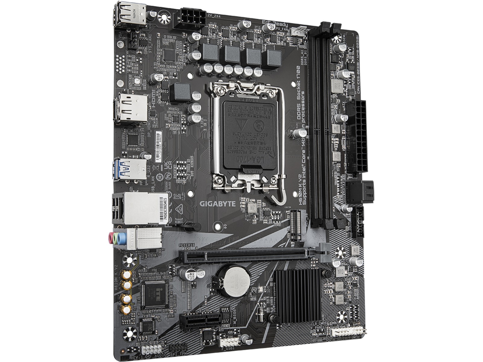 Gigabyte H610M K V2 Hovedkort Intel Socket