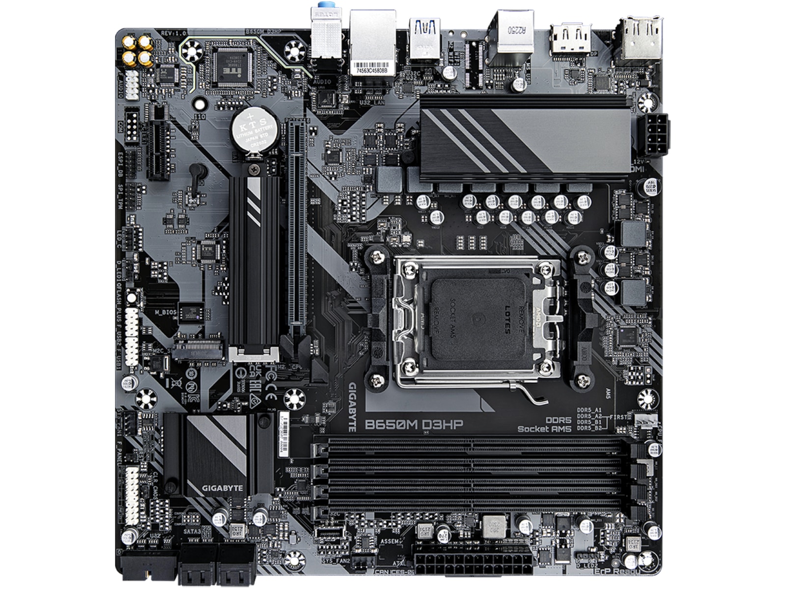 Gigabyte B650M D3HP Hovedkort AMD Socket