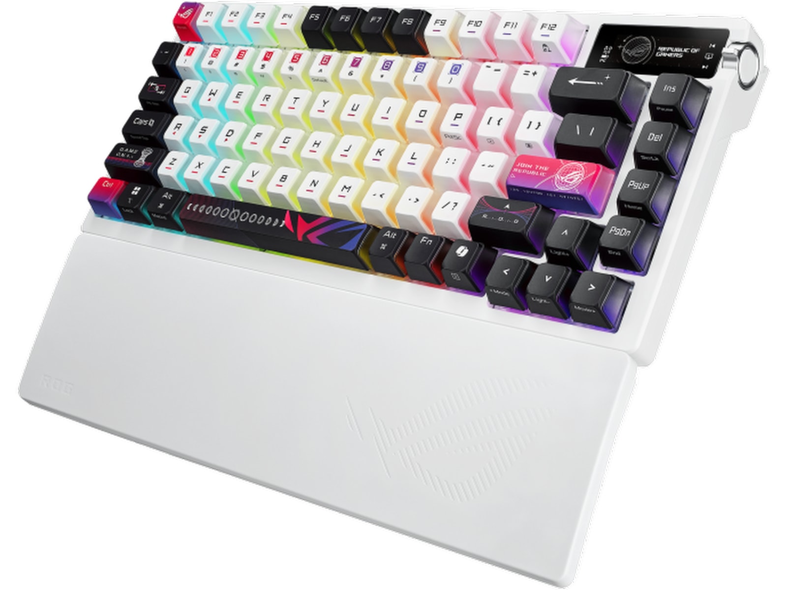 Asus M704 ROG Azoth X Trådløst Gamingtastatur (hvit) Gamingtastatur