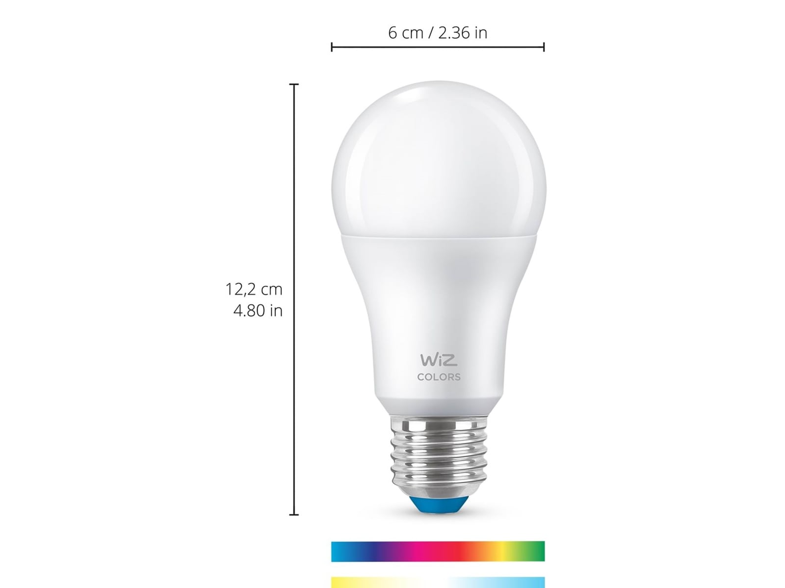 WiZ BLE 60w E27 lyspære (3-pack) Lyspærer & LED-pærer