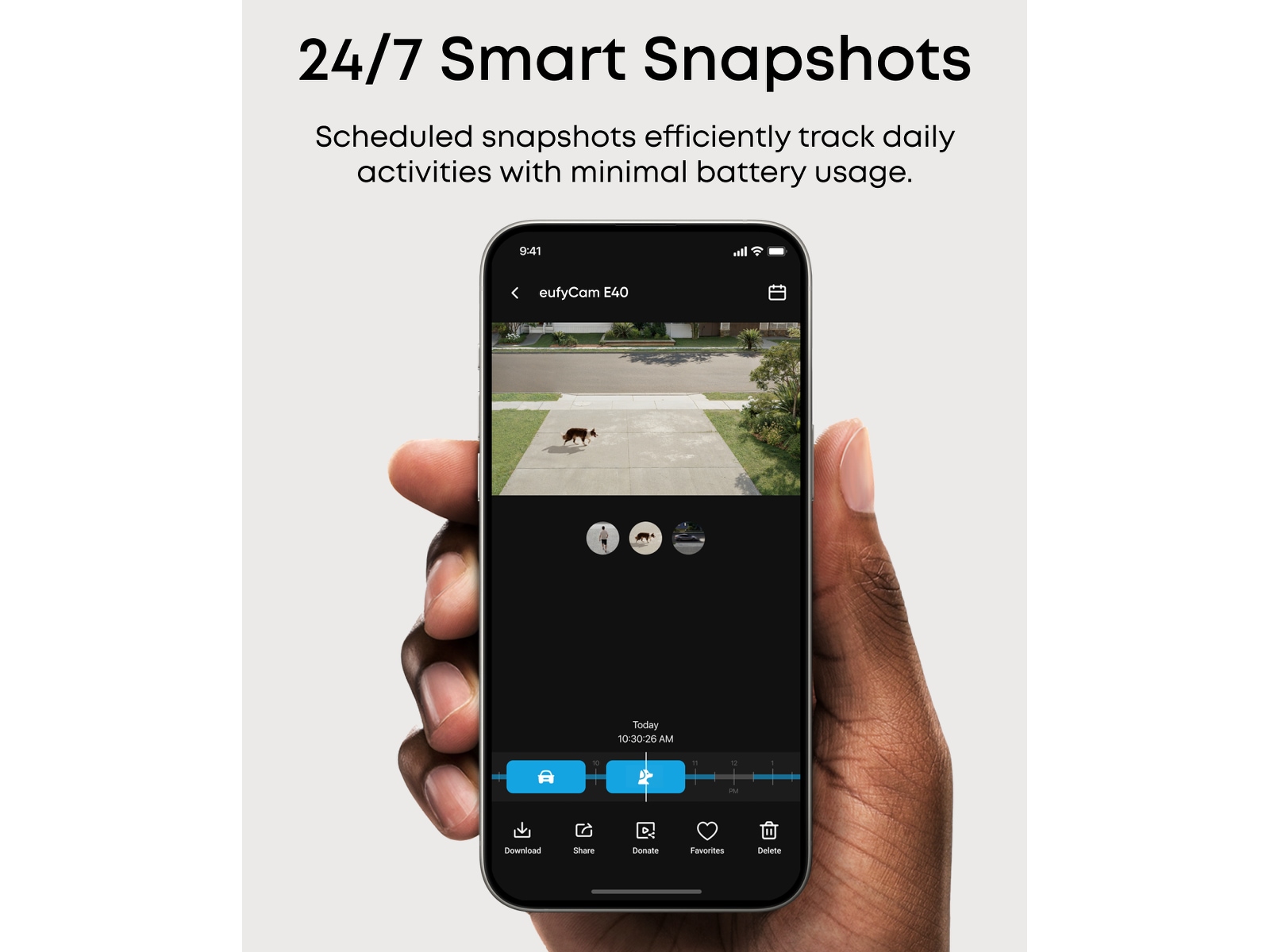 Eufy EufyCam 2x E40 overvåkningskamera (HomeBase S380) Overvåkningskameraer