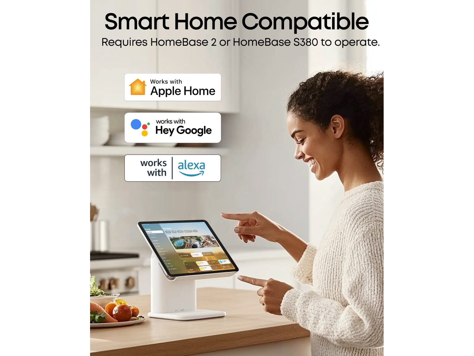 Eufy EufyCam 2x E40 overvåkningskamera (HomeBase S380) Overvåkningskameraer