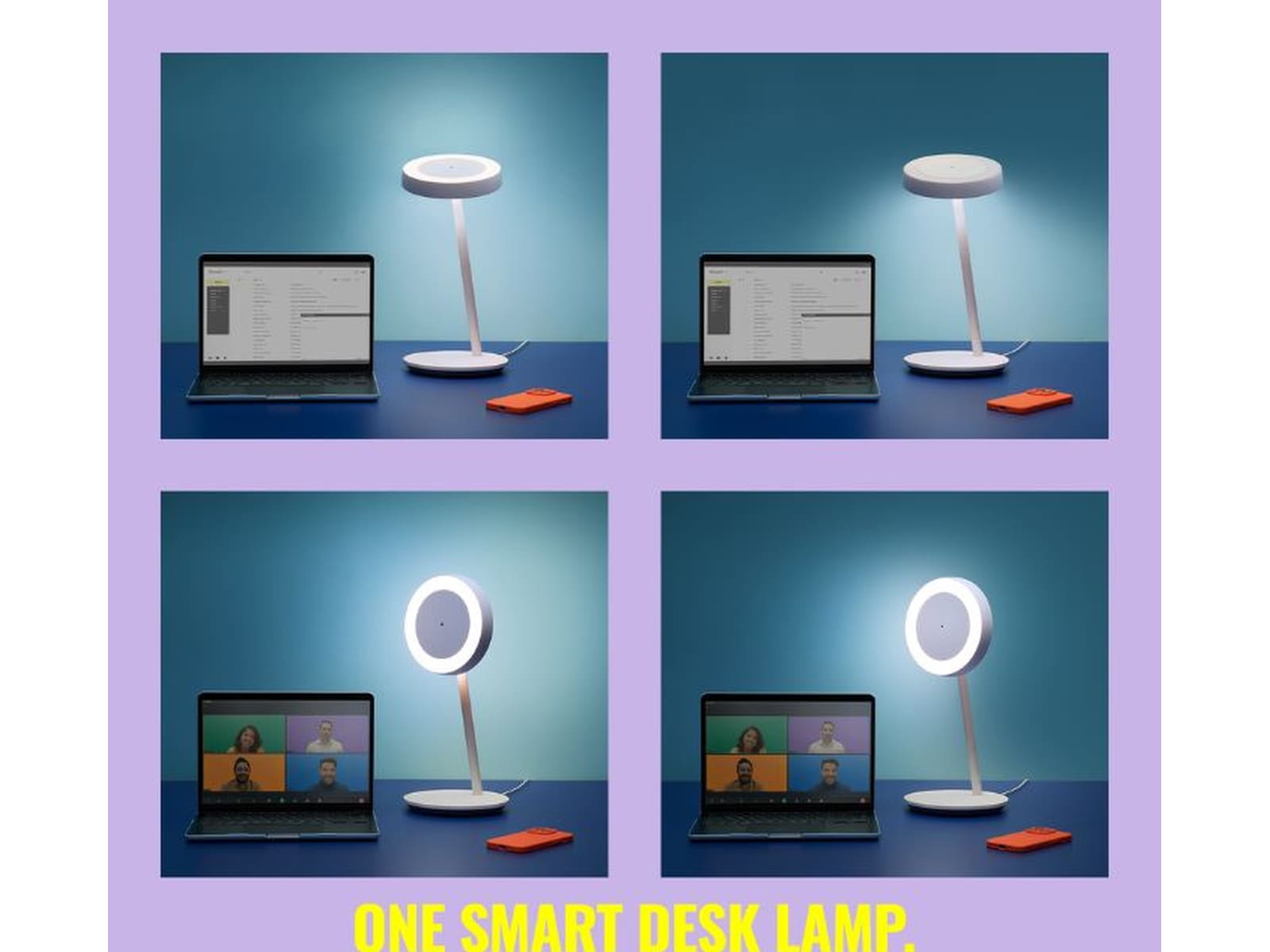 WiZ Portrait Smart skrivebordslampe Bordlampe