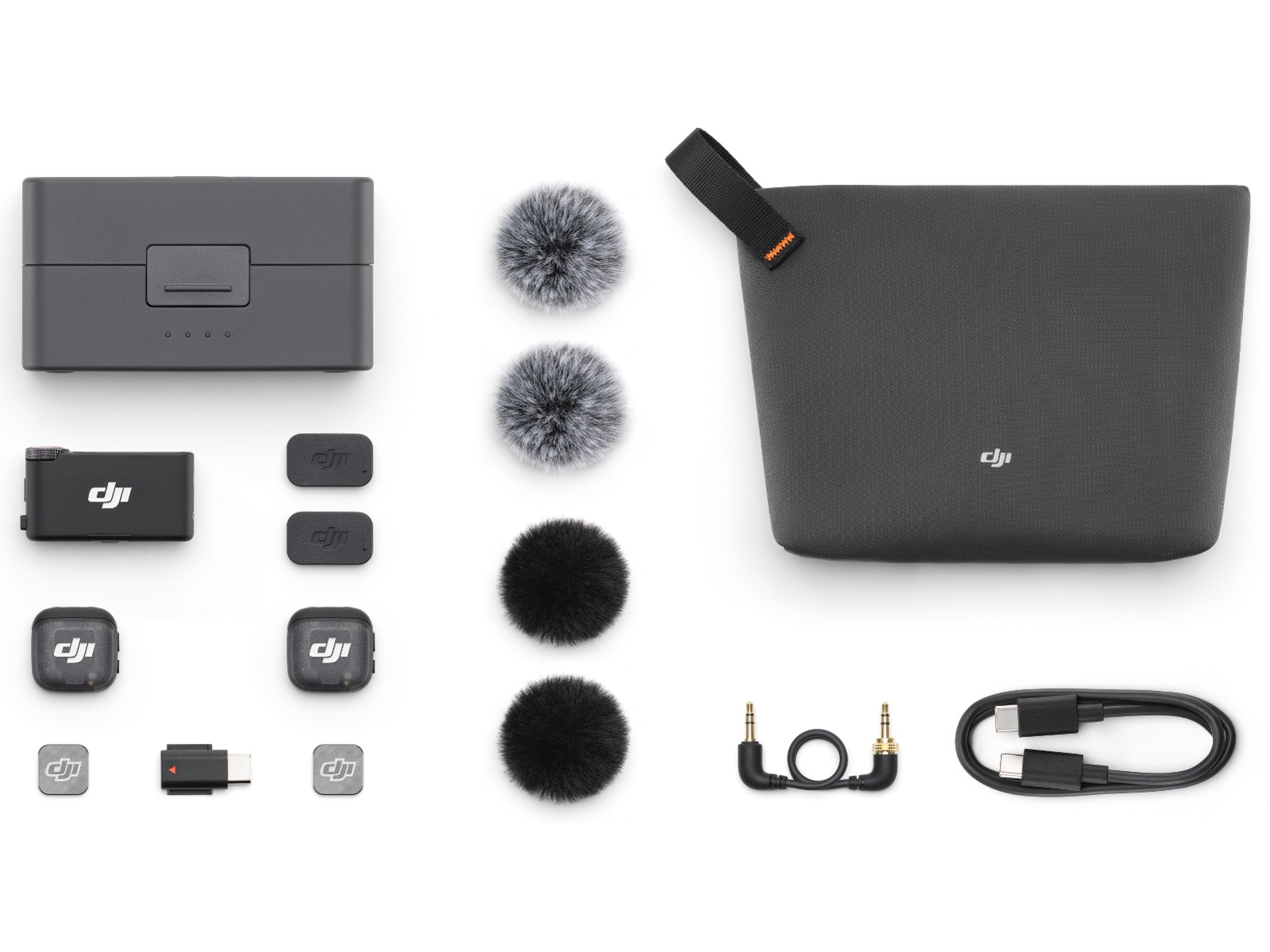 DJI Mic 3 (2 TX + 1 RX + Charging Case) Kameramikrofon