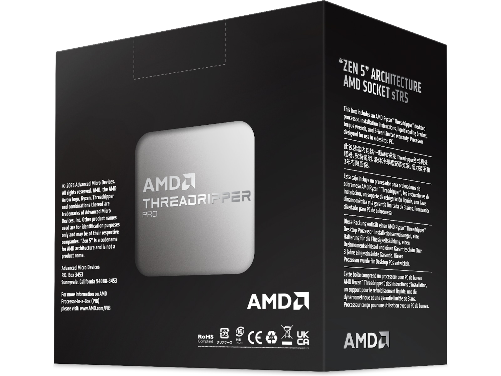 AMD Ryzen Threadripper PRO 9985WX Prosessorer