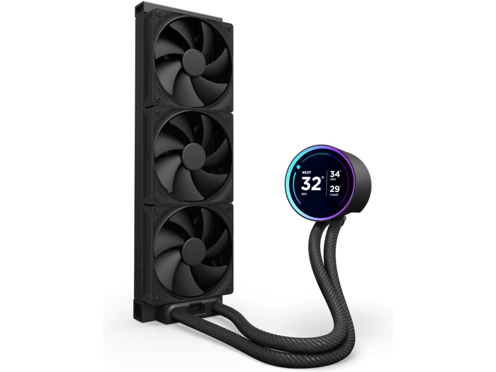NZXT Kraken 360 Elite V2 2024 Kjøler (sort) -B-Grade Demo annet i datautstyr
